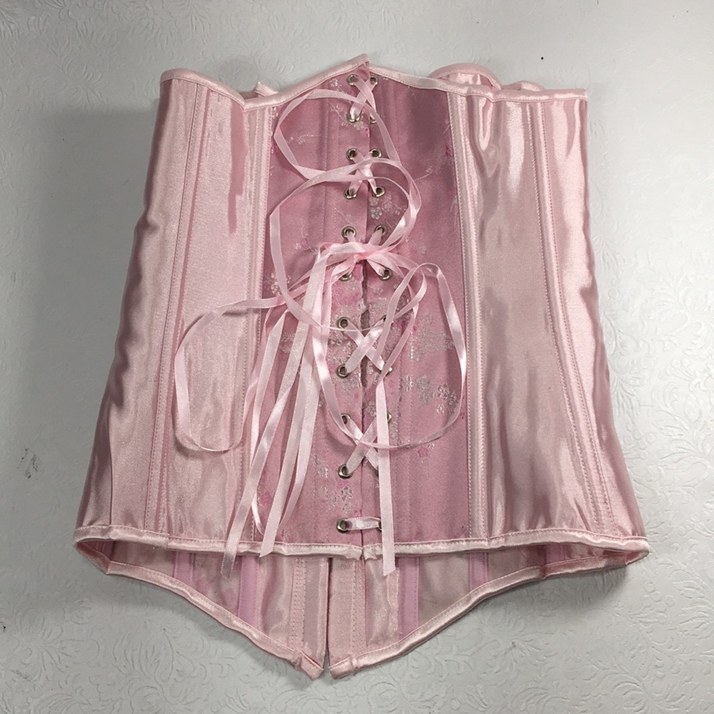 Pink corset Small
